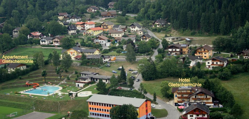 Hotel Gletschermuehle Flattach Bagian luar foto