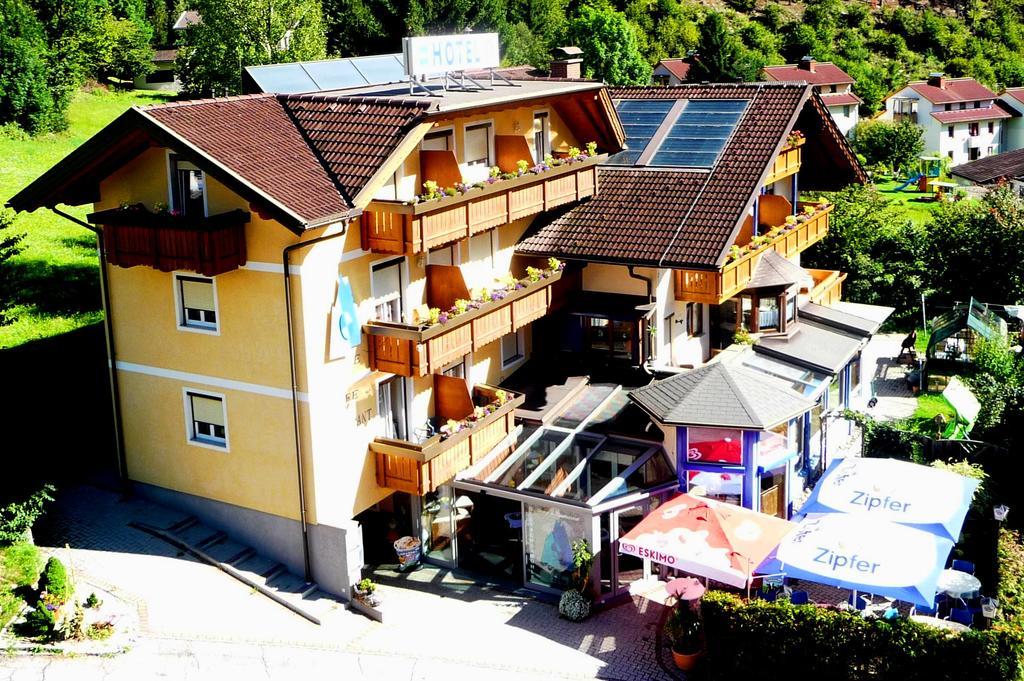 Hotel Gletschermuehle Flattach Bagian luar foto